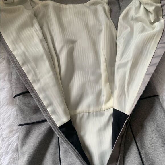 H&M GRAY SHEATH DRESS - Picture 8 of 10